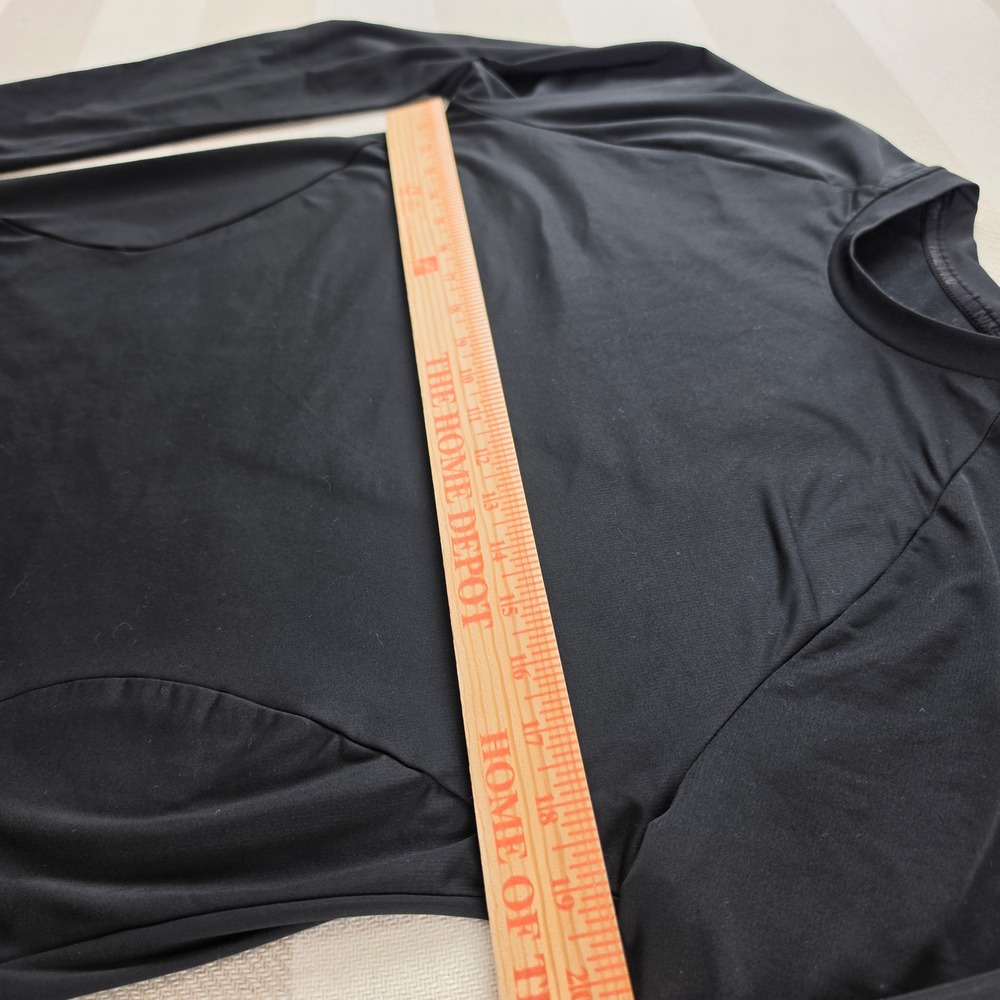 Nike Pro Dri-FIT Training Top Women Large Black Excellent Long Sleeve Thumbhole - Picture 4 of 7